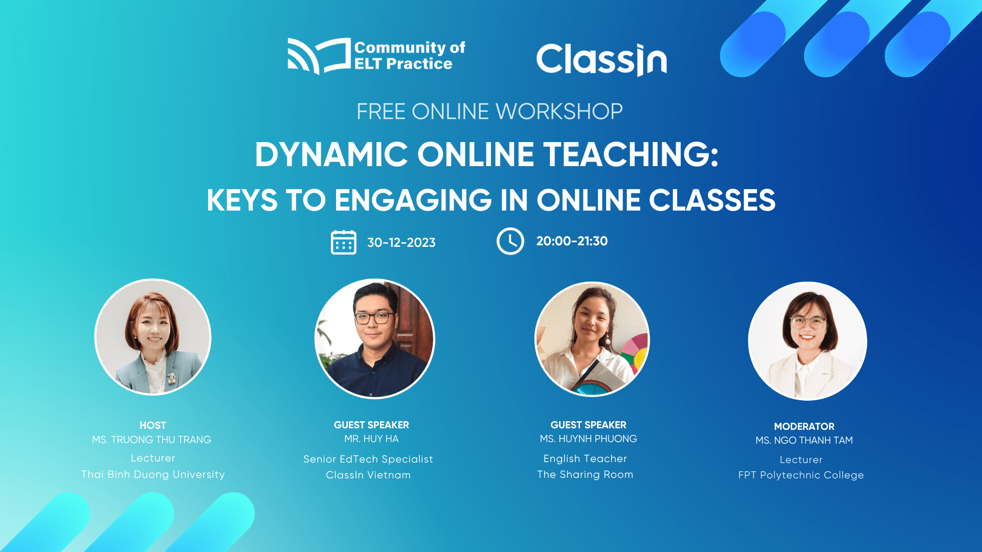 Free Online Workshop - Giảng Dạy Trực Tuyến Linh Hoạt: Chiến Lược Thu Hút Trong Lớp Học Online 5 ONLINE WORKSHOP 44 1