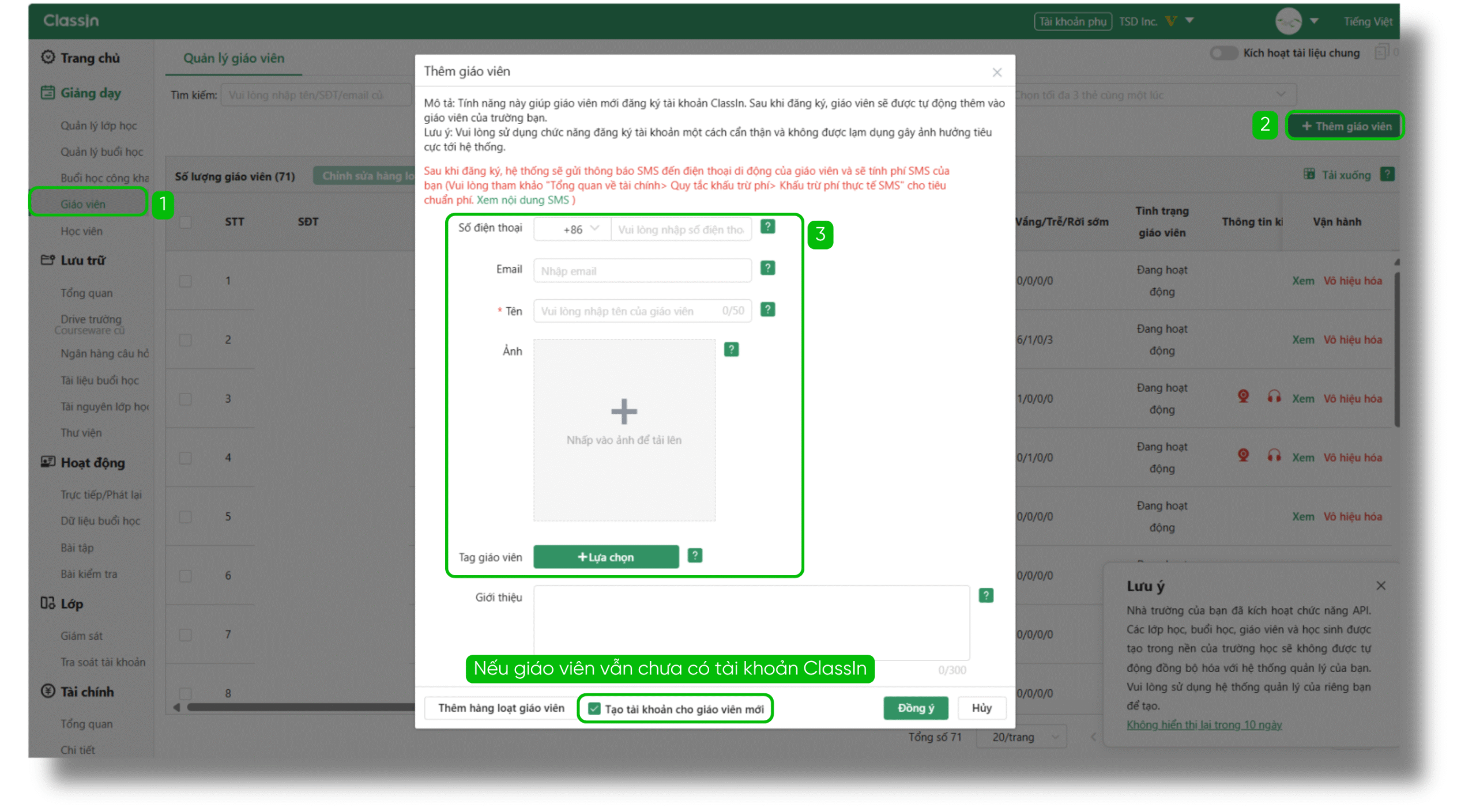Tạo và chỉnh sửa Giáo viên (Teacher) 2 Update Image Tien Dat 12 scaled