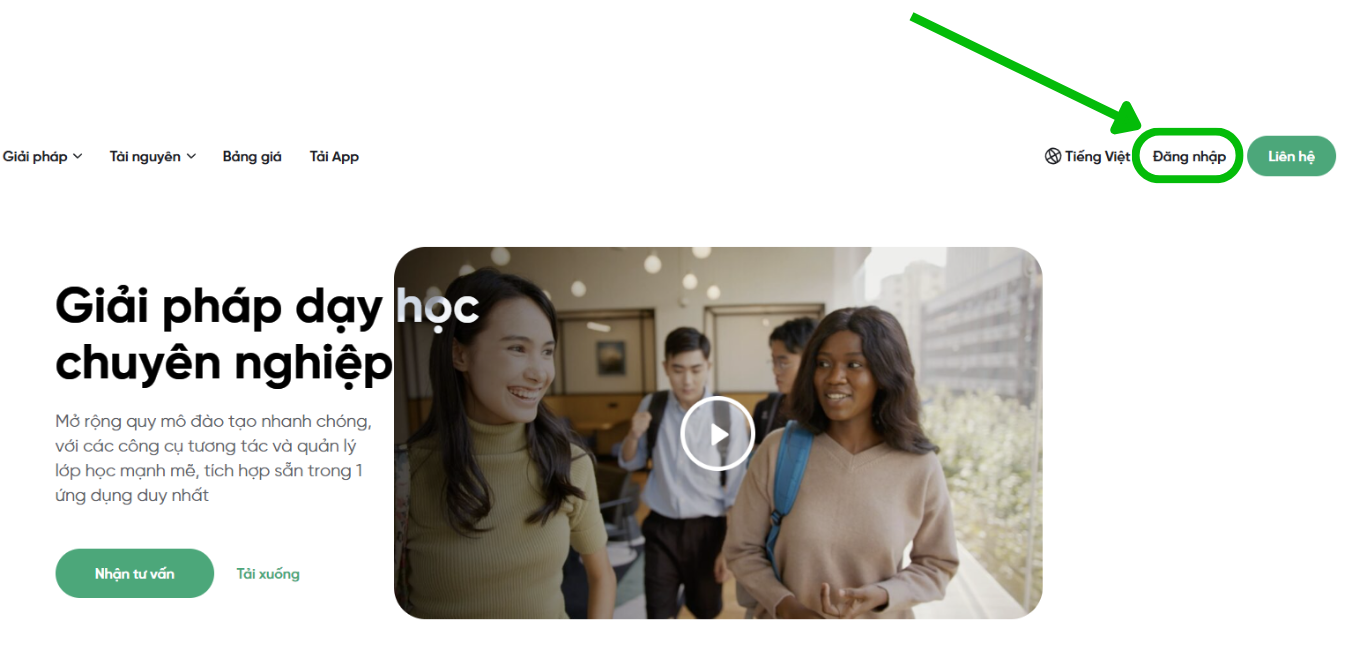 Đăng ký & xác minh tài khoản trường 1 ClassIn Admin Trinh