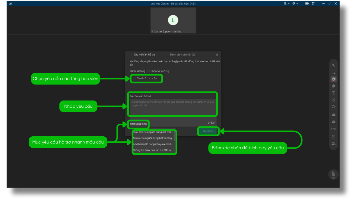ClassIn Student Sac Le 20