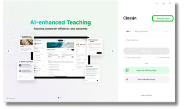 Tạo tài khoản và đăng nhập vào ClassIn - ClassIn Việt Nam